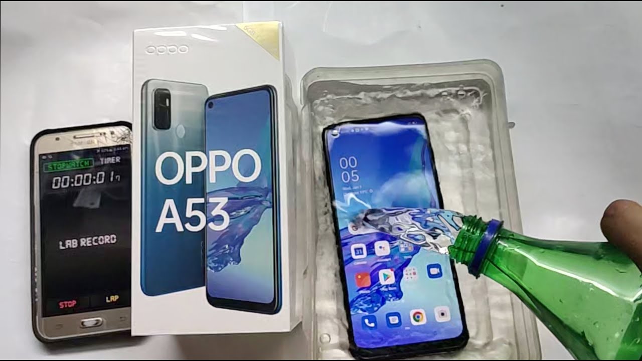 Oppo A53 es resistente al agua: 5 razones para elegirlo