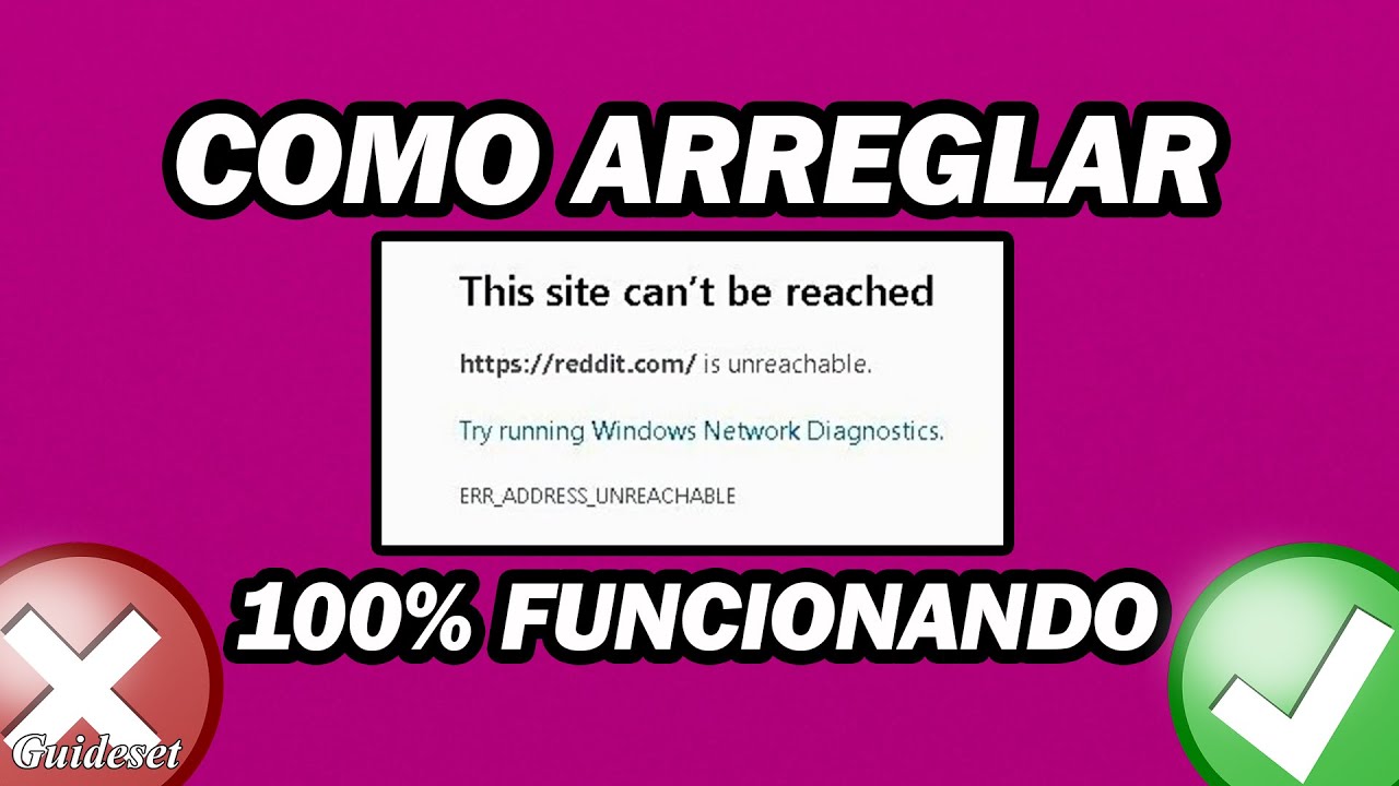 Err_address_unreachable que es: 5 causas y soluciones rápidas