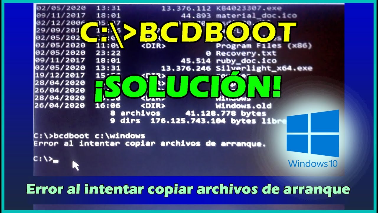 Error al intentar copiar archivos de arranque: 5 soluciones rápidas