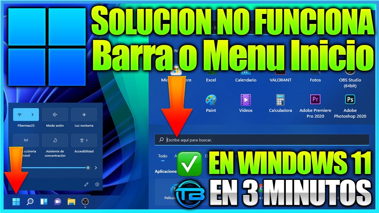 Error crítico tu menú inicio no funciona Windows 11: 5 soluciones rápidas