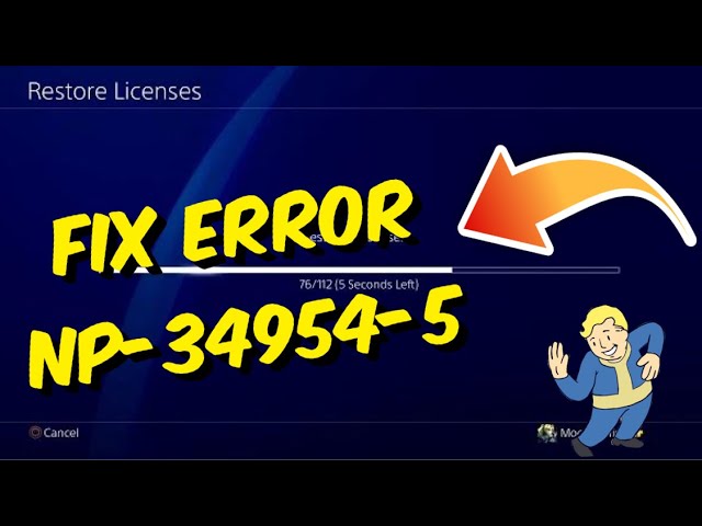 Error np-34954-5: 7 pasos para solucionarlo rápidamente