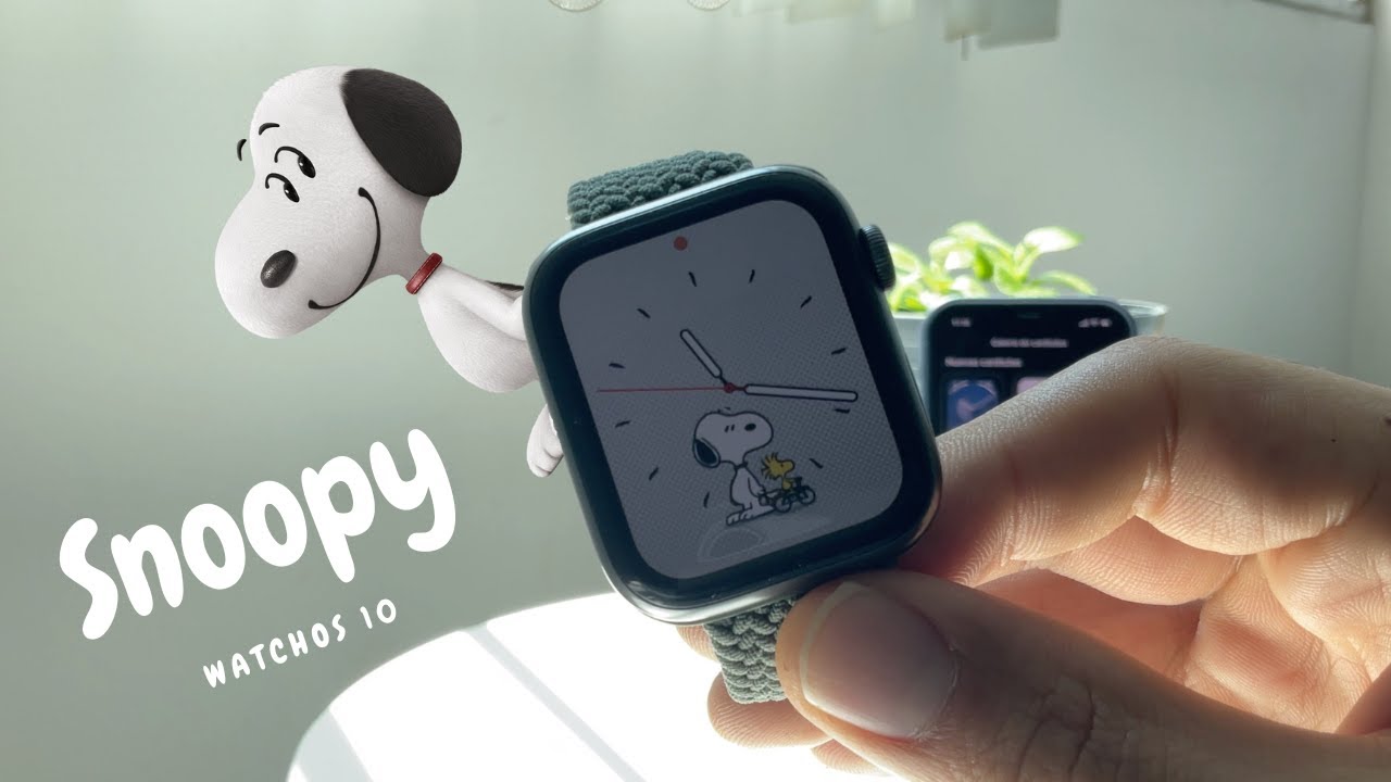 Esfera Snoopy Apple Watch: 5 motivos para tenerla ya