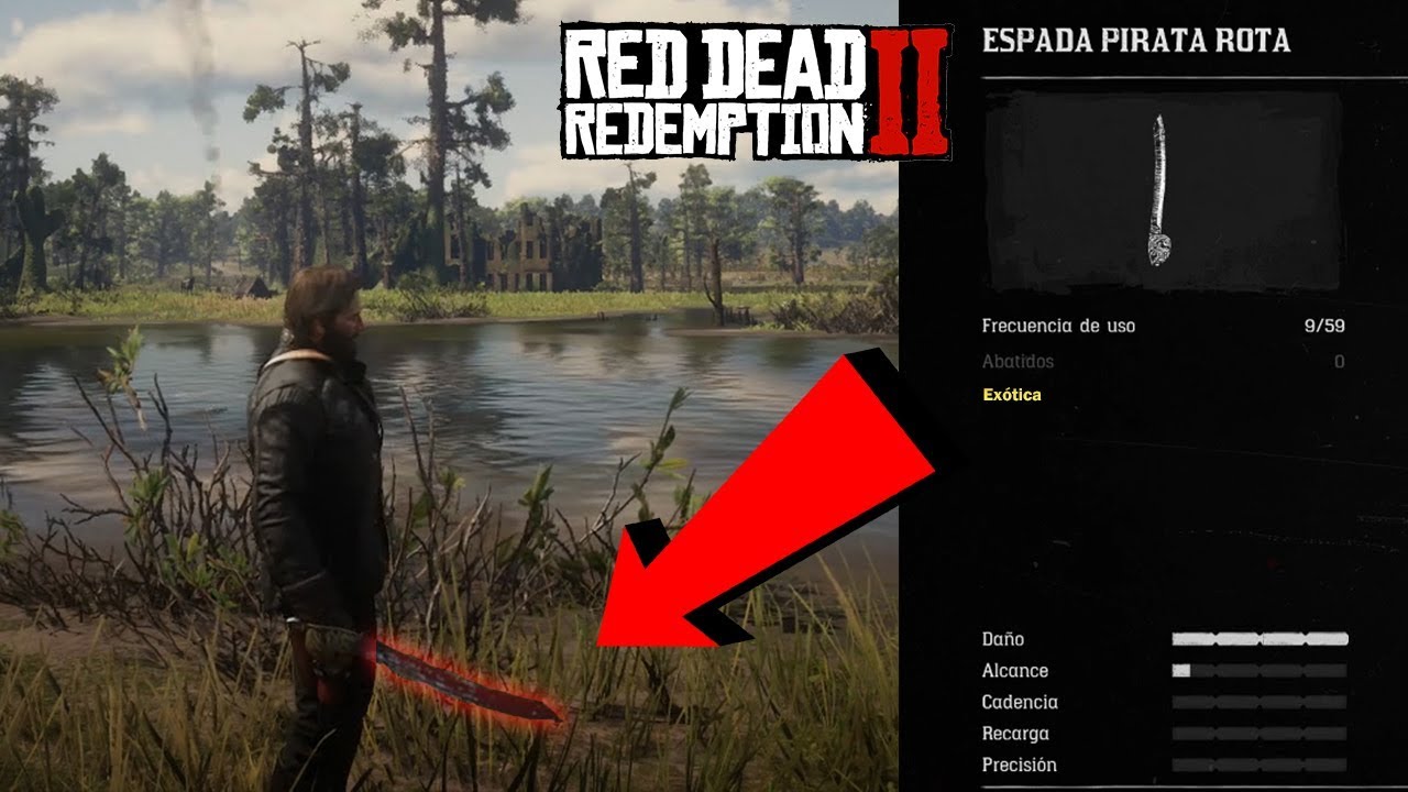 Espada pirata RDR2: 7 consejos para conseguirla fácil