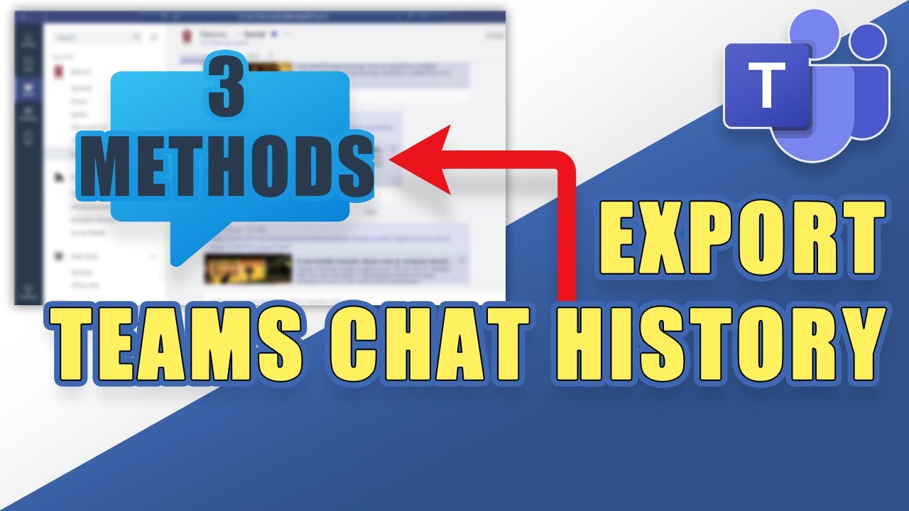 Exportar chat Teams: 5 pasos sencillos para hacerlo fácil
