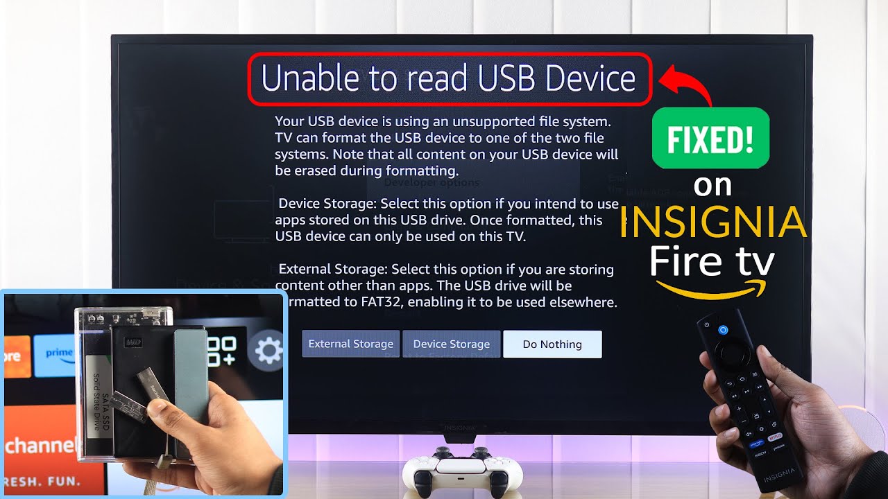 Fire Stick no reconoce USB: 5 soluciones efectivas para ti