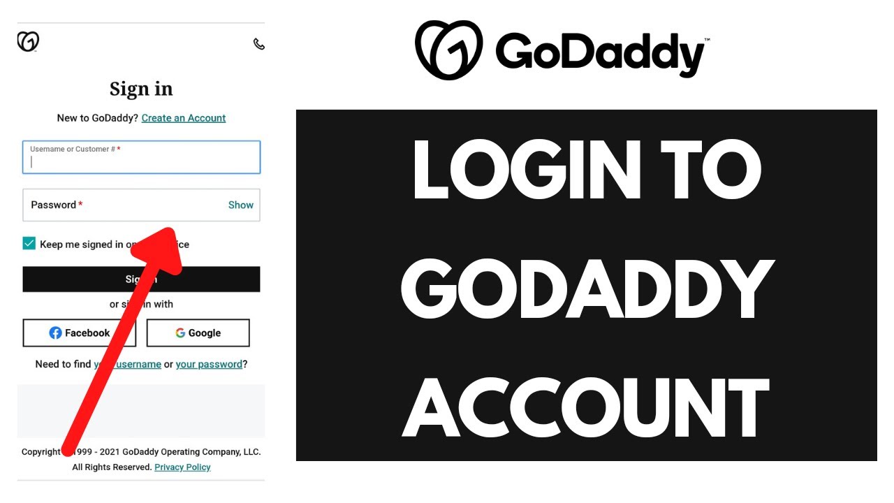 GoDaddy iniciar sesión: 7 pasos para acceder sin complicaciones