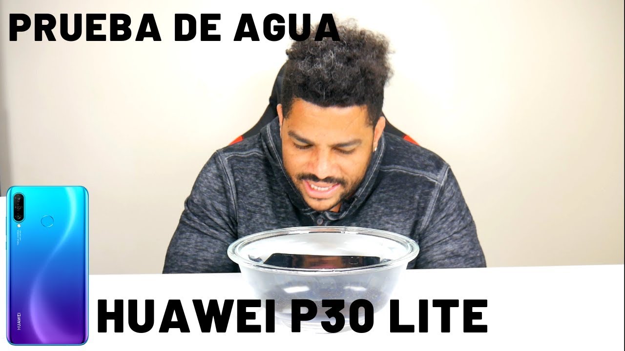 Huawei P30 Lite es contra el agua: 7 datos que debes conocer