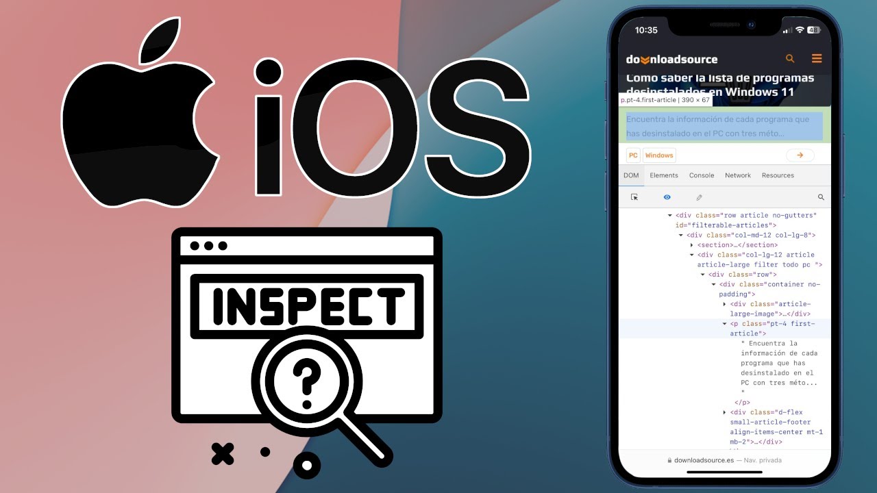 Inspeccionar elemento Safari: 7 trucos para dominarlo fácil