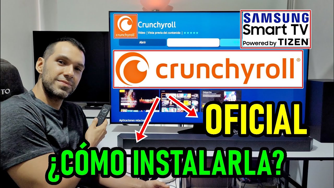 Instalar Crunchyroll en Smart TV Samsung: 5 pasos sencillos en 2025