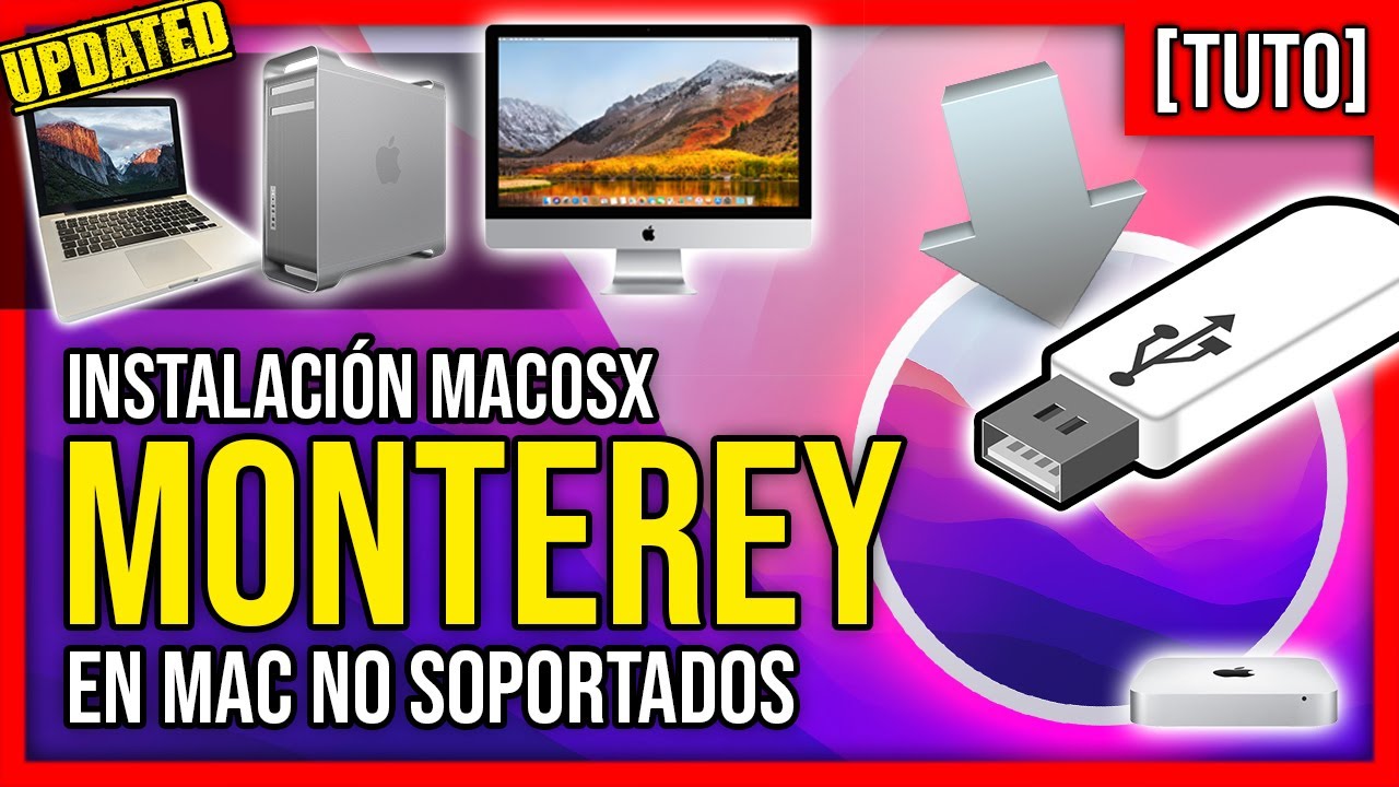 Instalar macOS Monterey en Mac no soportado: 7 pasos sencillos