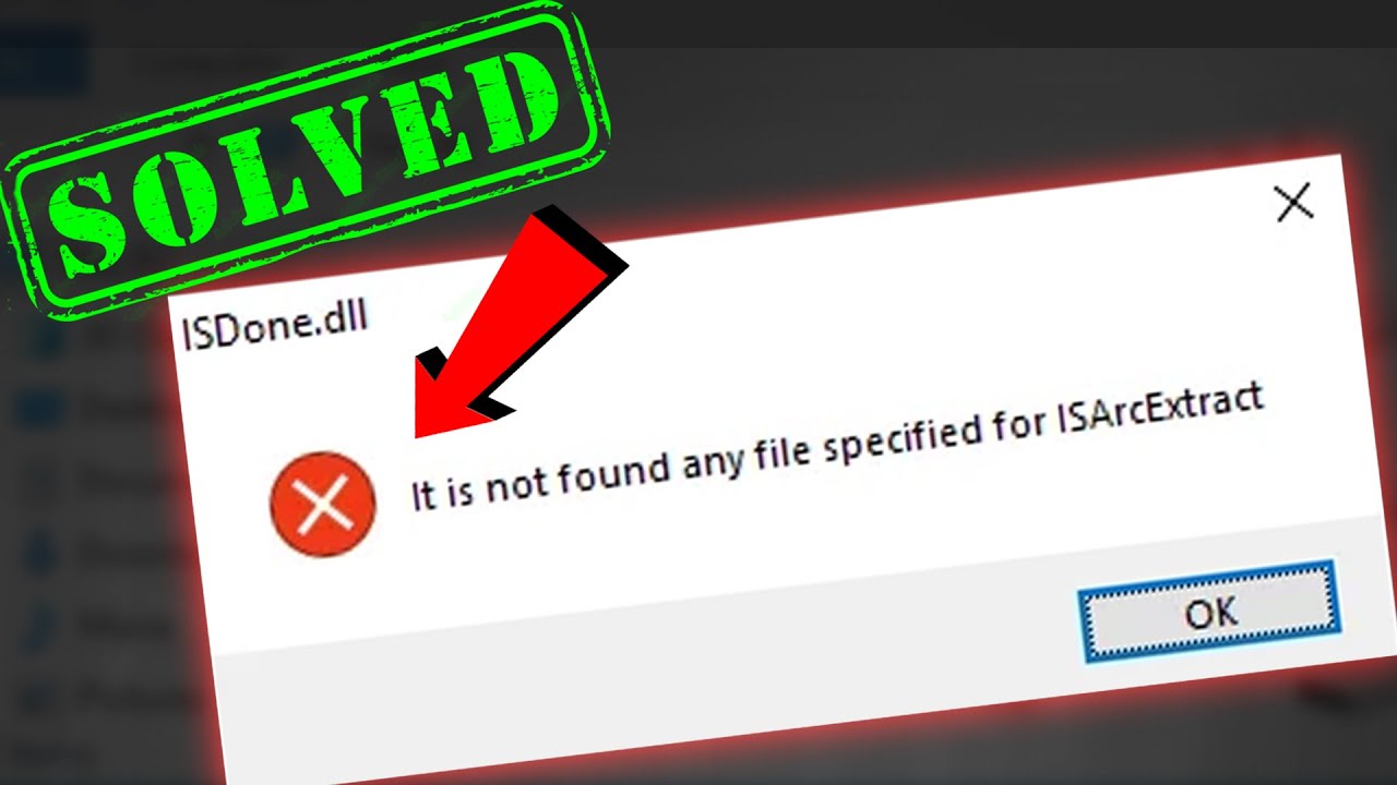 Isarcextract error: 7 pasos para solucionarlo fácilmente