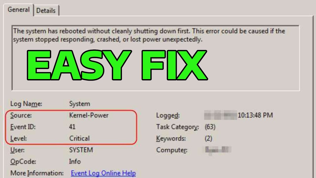 Kernel-power 41: 5 soluciones efectivas para tu PC