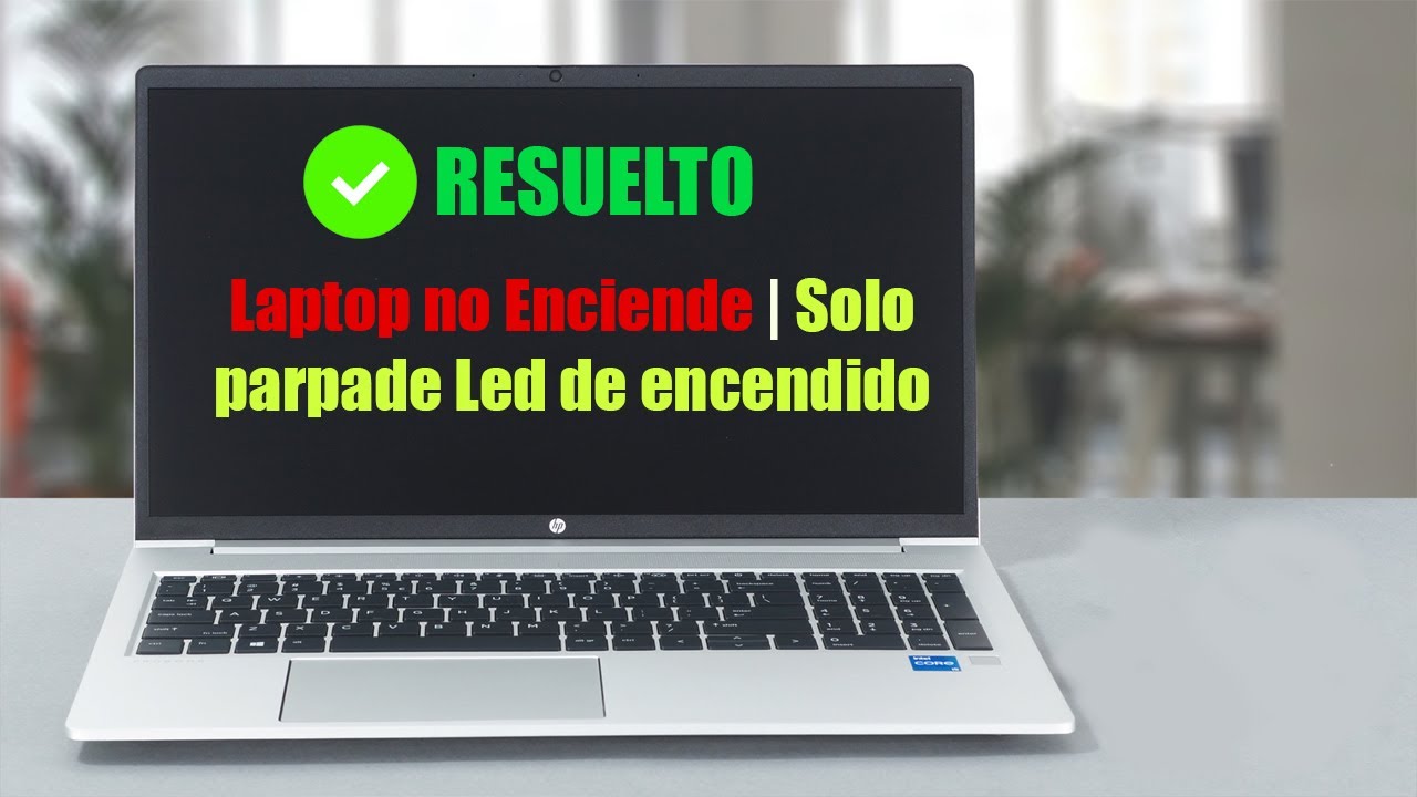 Laptop HP luz blanca parpadea: 7 soluciones efectivas 2025