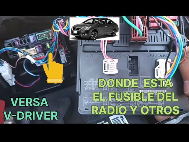 Manual diagrama de fusibles Versa 2017: 7 claves para entenderlo