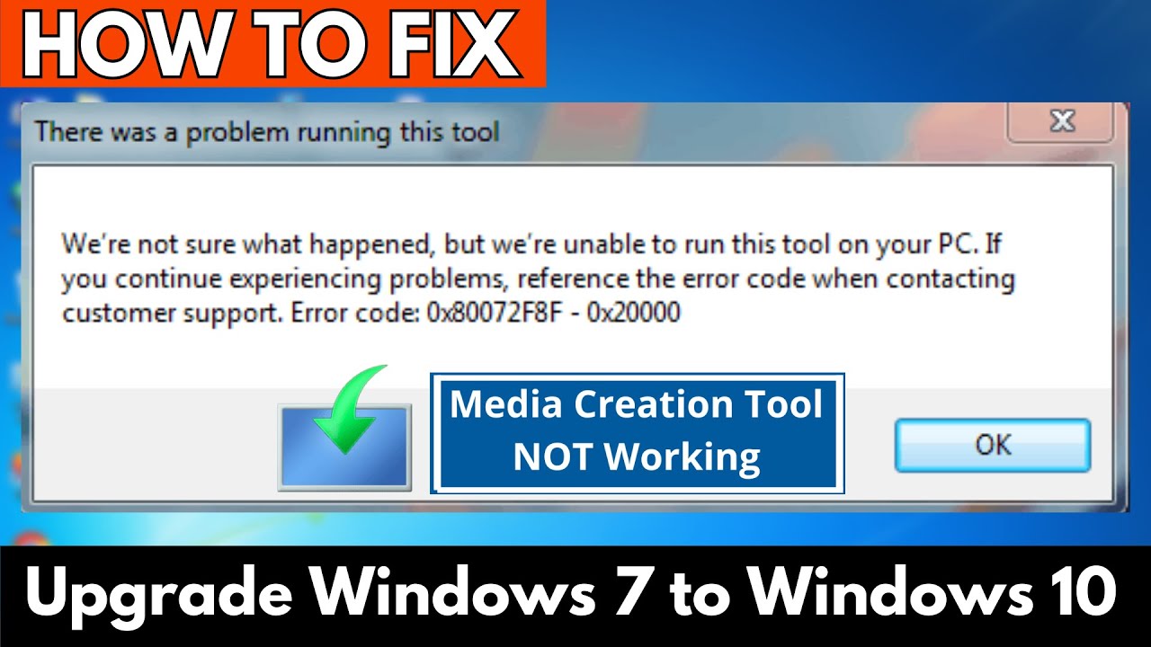 Media creation tool error 0x80072f8f – 0x20000 7 soluciones rápidas