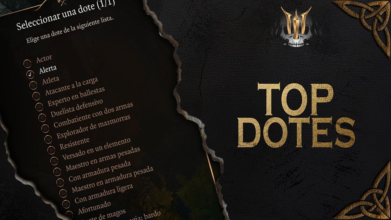 Mejores dotes BG3: 7 habilidades clave para triunfar en el juego