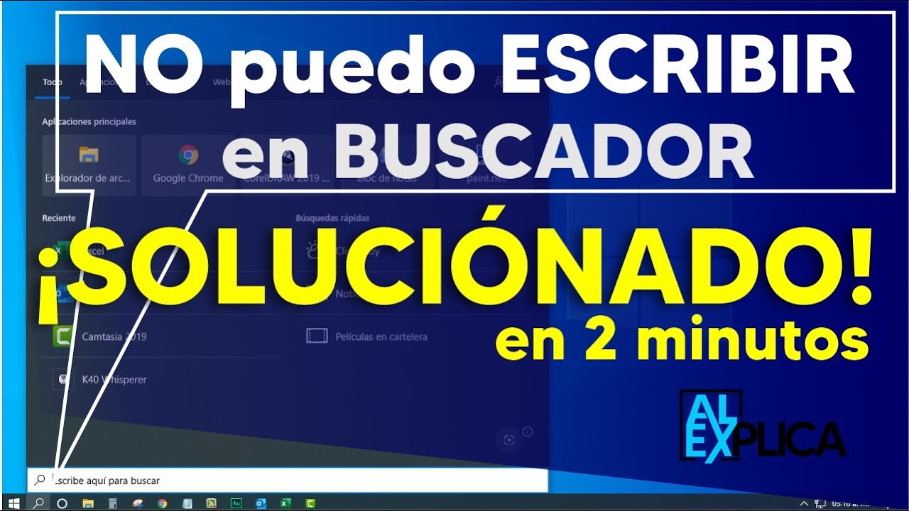 No puedo escribir en el buscador de Windows 10: 7 soluciones rápidas