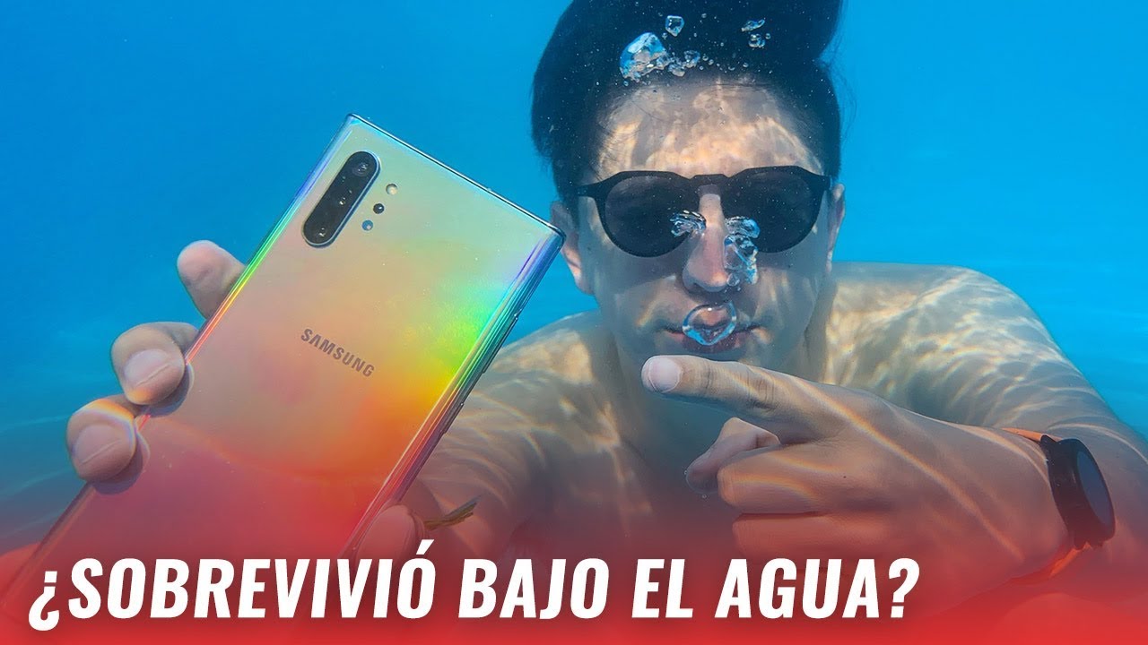 Note 10 Plus es contra el agua: 5 razones para confiar en él