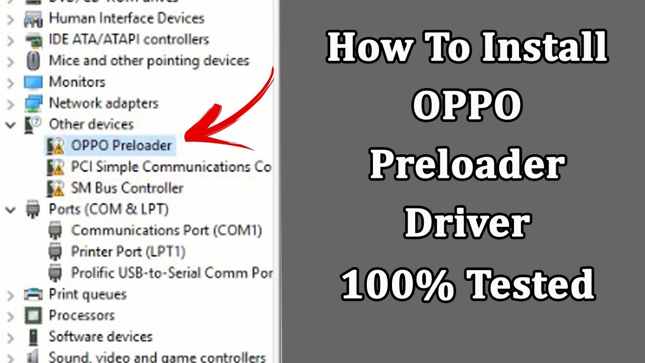 Oppo Preloader Driver 2023 7 claves para instalarlo sin complicaciones