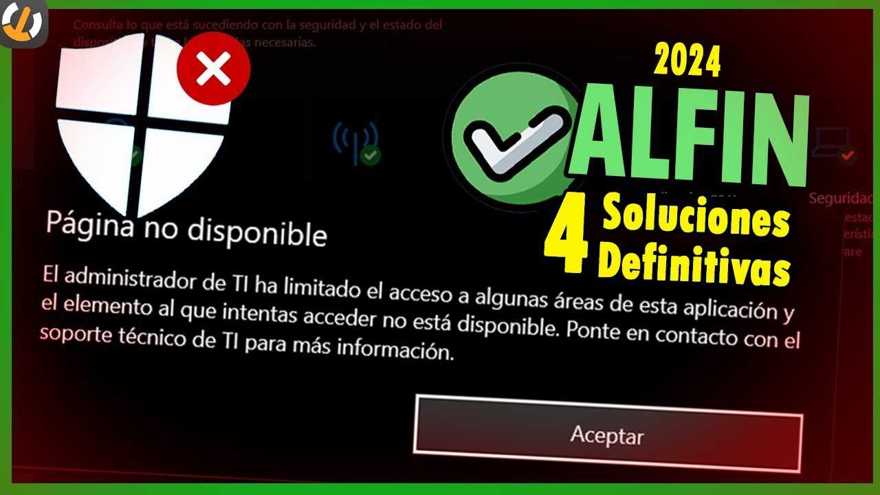 Página no disponible: el administrador de ti ha limitado el acceso – 7 causas comunes y soluciones