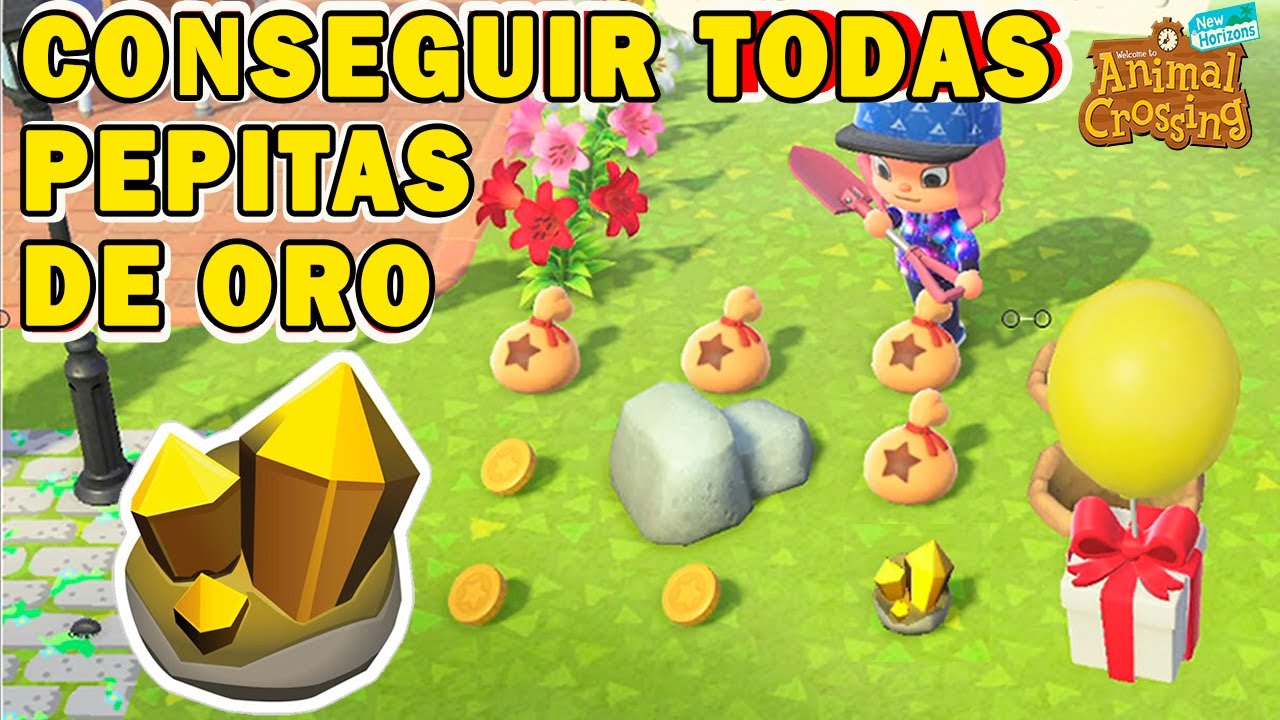 Pepitas de oro Animal Crossing: 7 secretos para conseguirlas