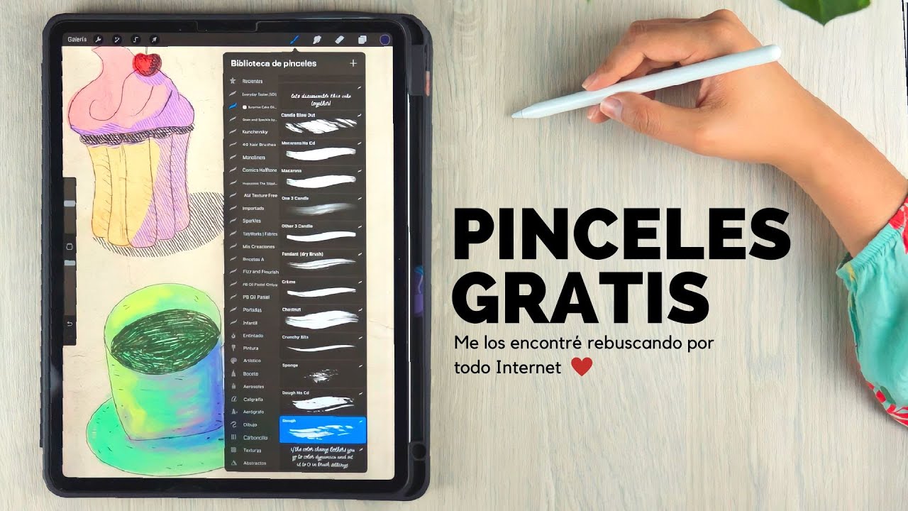 Pinceles gratis para Procreate: 15 opciones que inspirarán tu arte
