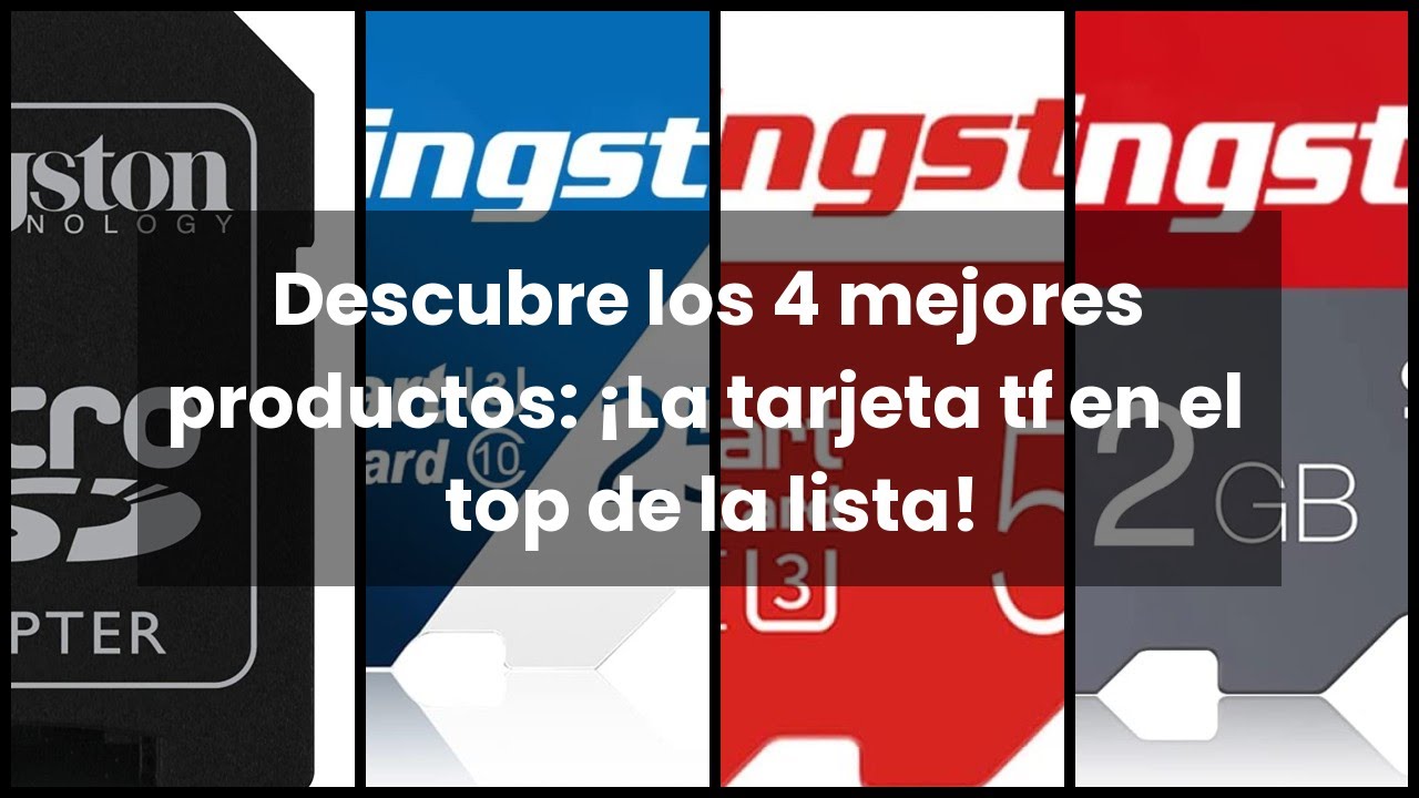 ¿Qué es una tarjeta TF? 5 beneficios clave que debes conocer
