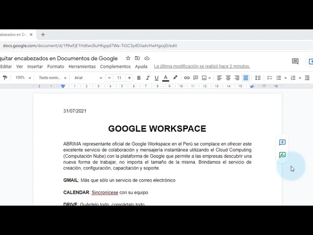 Quitar encabezado Google Docs: 5 pasos fáciles que debes seguir
