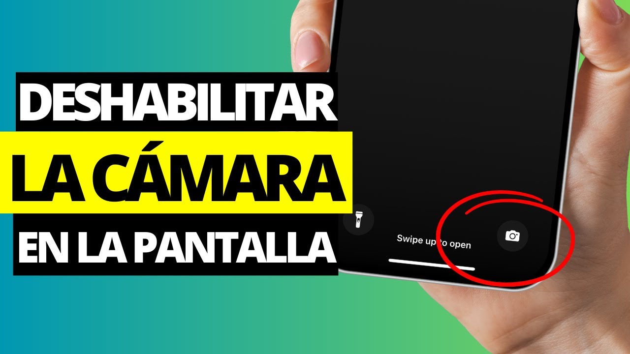Quitar linterna y cámara pantalla bloqueo iPhone 13: 5 pasos sencillos