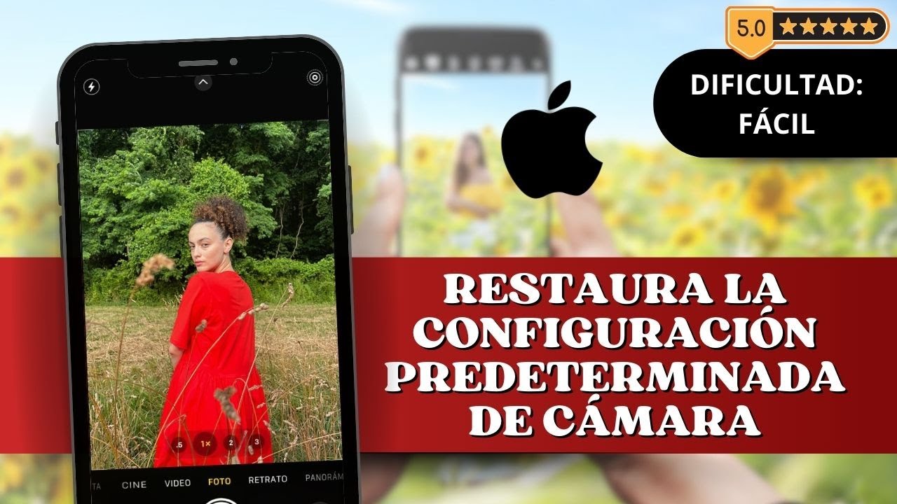 Restablecer ajustes > cámara iPhone: 7 pasos para optimizarla