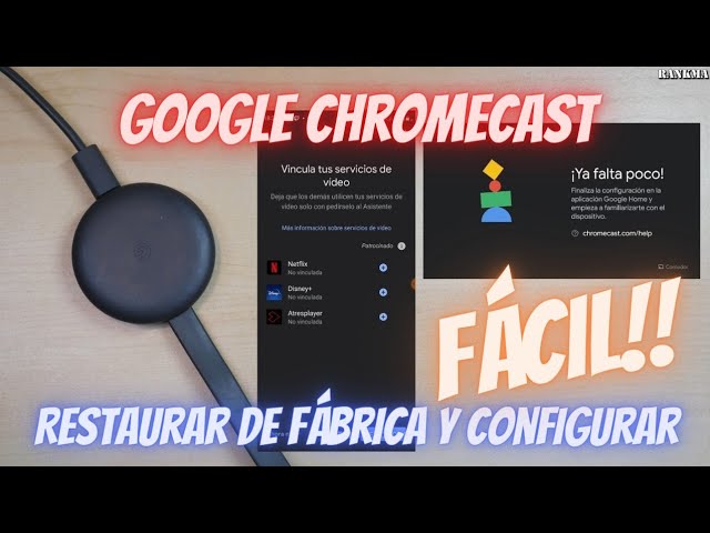 Restablecer Chromecast de fábrica: 5 pasos para hacerlo fácil en 2025