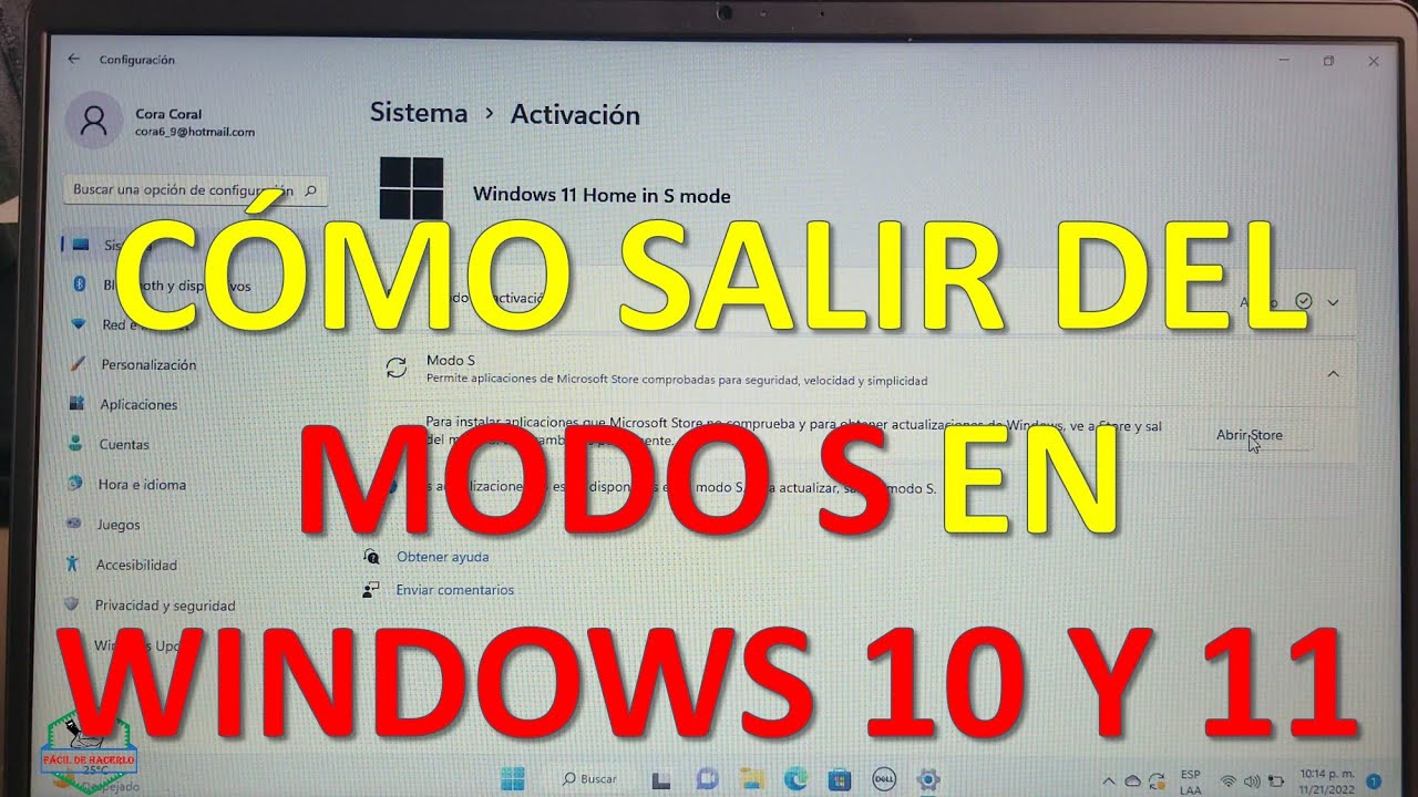 Salir del modo S Windows 10: 5 pasos sencillos para lograrlo