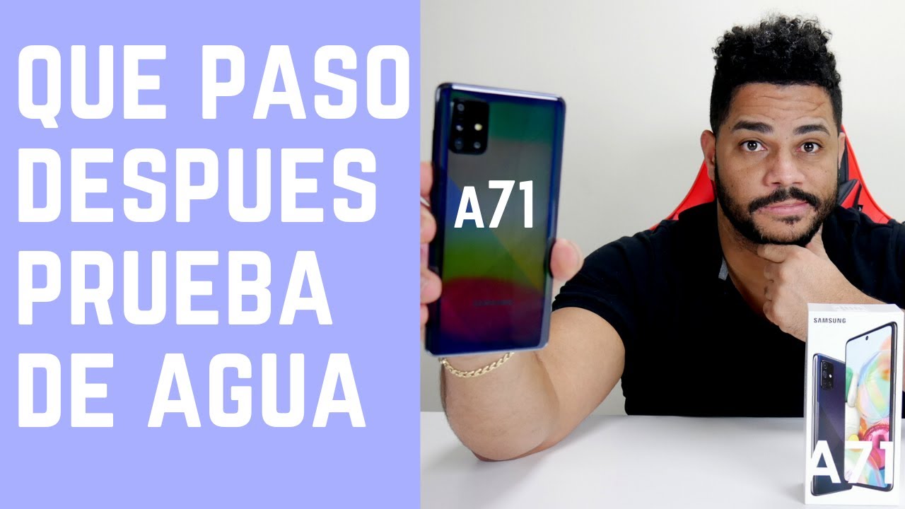 Samsung A71 es contra el agua: 5 razones para comprarlo en 2025