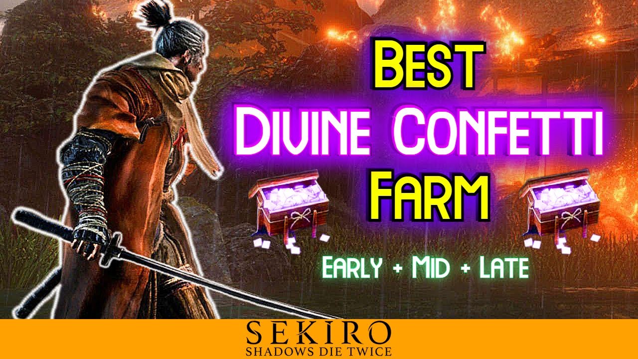 Sekiro confeti divino 5 estrategias para obtenerlo rápido