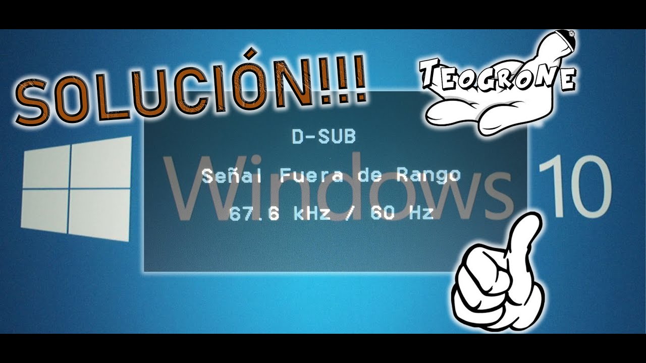 Señal fuera de rango monitor: 5 soluciones rápidas y efectivas