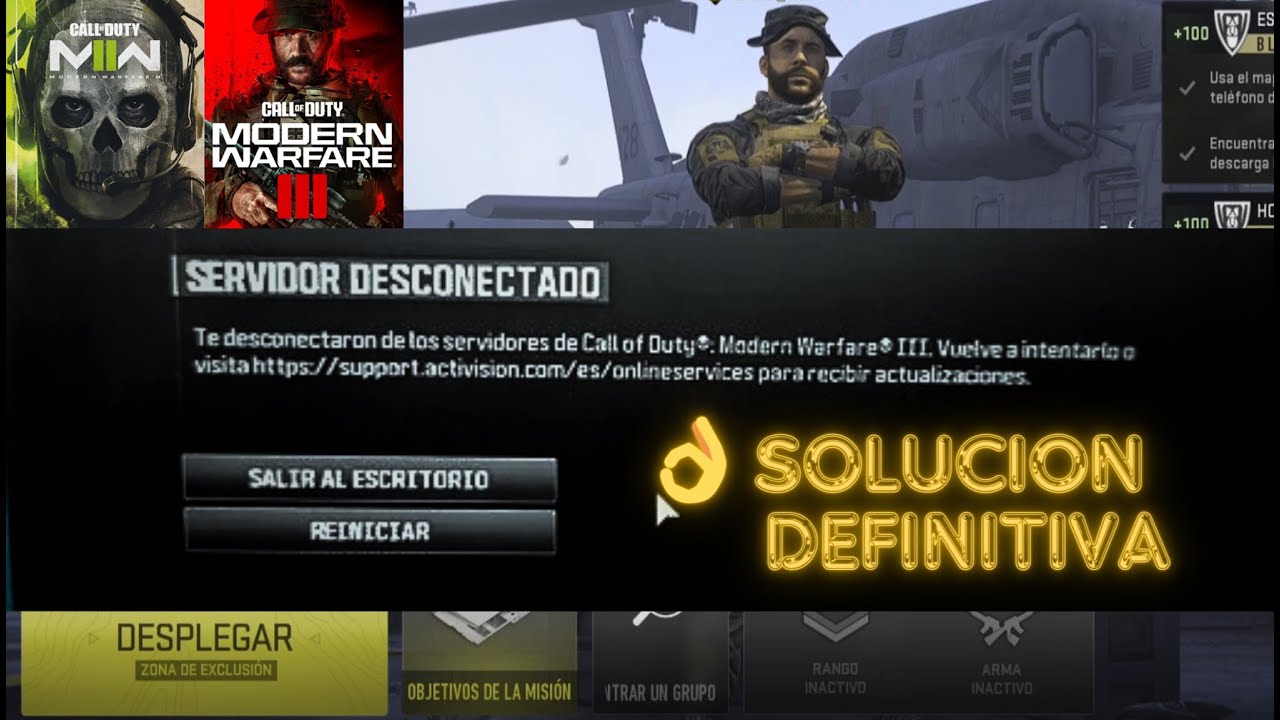Servidor desconectado Warzone: 5 soluciones rápidas y efectivas