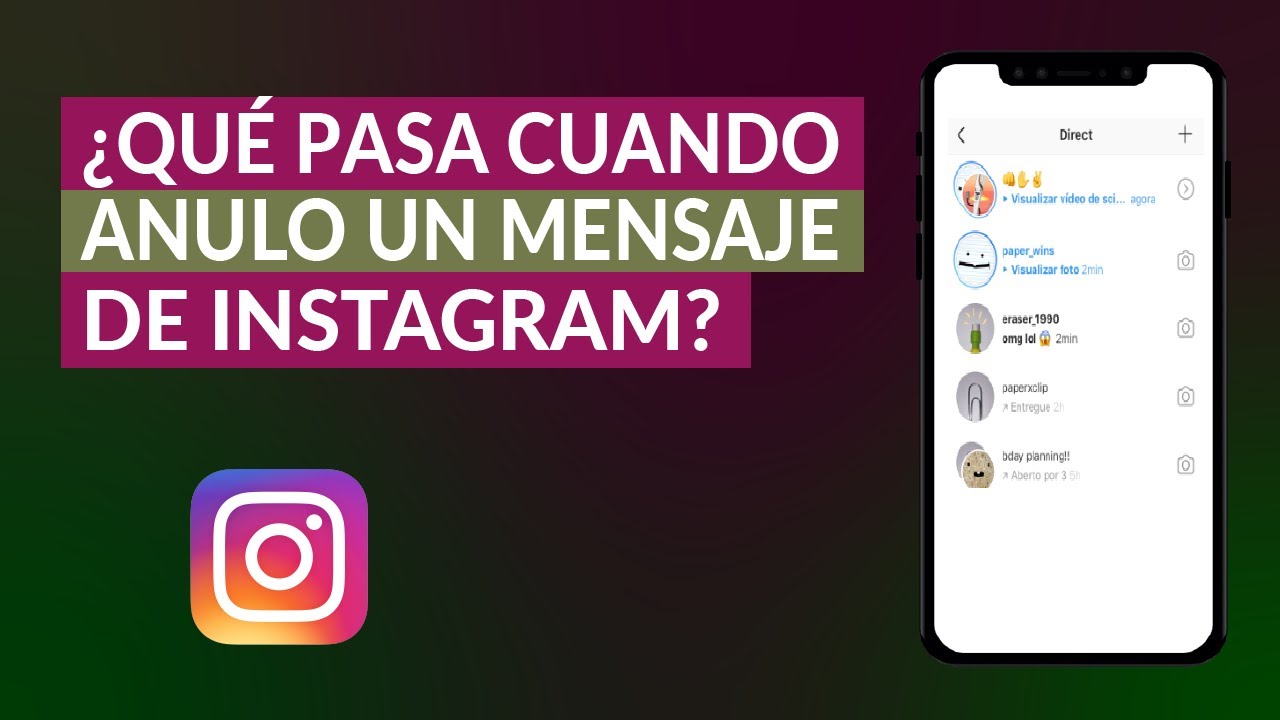 Si anulas envío en Instagram la otra persona lo ve: 5 datos impactantes