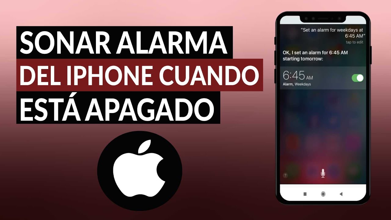 Suena la alarma con el iPhone apagado: 5 soluciones efectivas