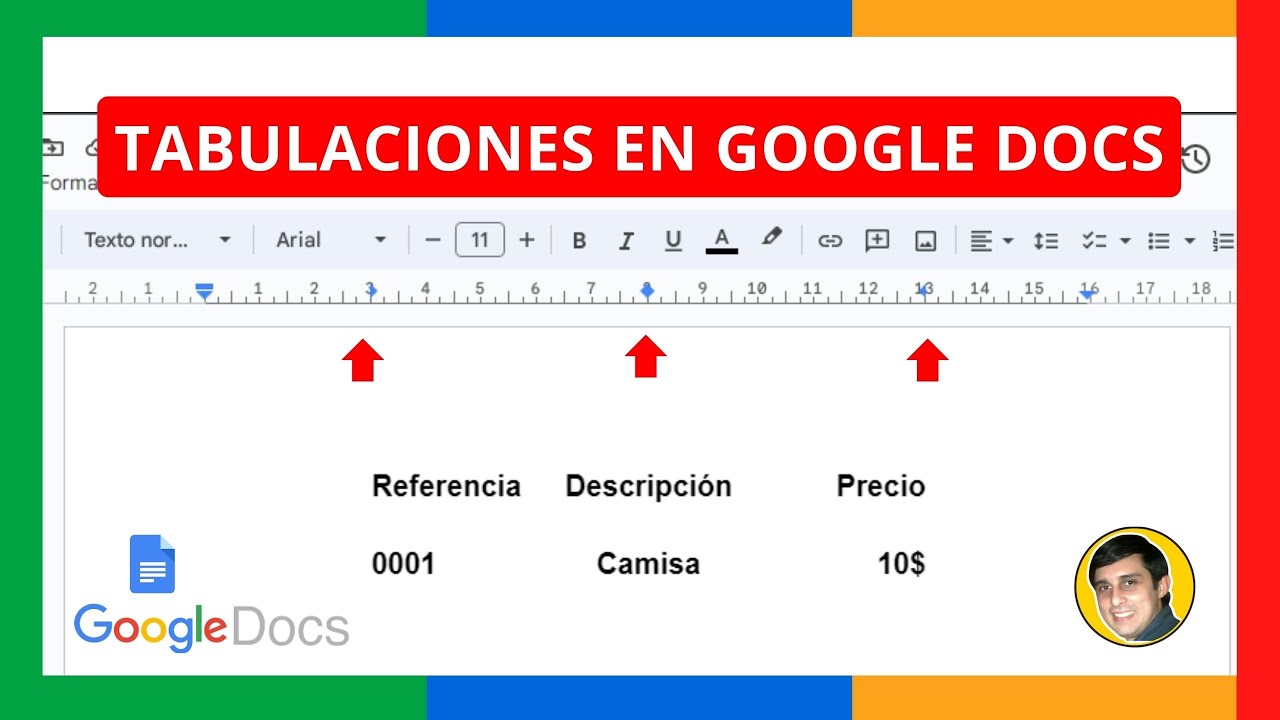 Tabulaciones en Google Docs: 7 trucos para usarlas eficazmente