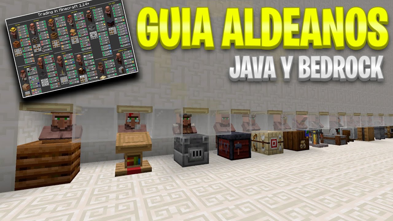 Trabajos de aldeanos Minecraft: 7 roles imprescindibles en 2025